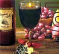 Wine Glass Gel Candle
