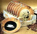 Cafe Aroma Plate Pillar Holder Design Image