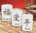 Chinese Character Votive Cups