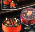 Asian Symbol Candle w/ Holder
