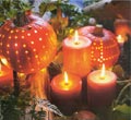 Pumpkin Patch Scented Pillars Candles - Smooth