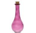 Fuchsia Drop Glass Reed Diffuser Bottle - 8 oz