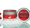 Therepe Christmas Soy Tin Candle - Holiday Potpourri