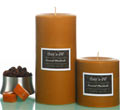 Therepe Cafe Soy Pillars Candles - Caramel Macchiato