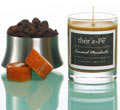 Therepe Cafe Soy Glass Votive - Caramel Macchiato