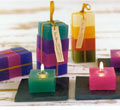 Square Floating Votives - Honeydew