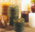 Recycled Timber Candles - Melon White