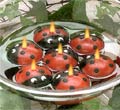 Ladybug Floating Candles - Sold Individually