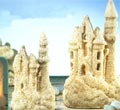 Large Sandcastle Candle - Small Castle