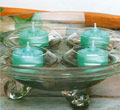 Floating Glass Tealight Candle Holder - Sold Individually