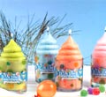 Shaved Ice Cream Candle in Glass Candles - Orange