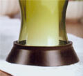 Wooden Hurricane Candleholder Base