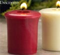 Unscented Colored Votives - Cranberry