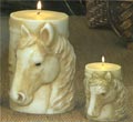 Sculpted Horse Candle