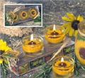 Sunflower 3-Pc Gel Tealight Set - 3-Pc Set