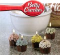 Mini Cupcake 5-Pc Candle Set - Dark Cupcakes