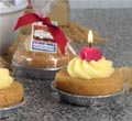 Fruit Tart Candles in Foil Tin