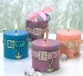 Bling Pillars w/ Belt Attachment - Blue