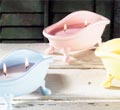 Ceramic Bathtub Candle - Yellow