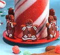 Ceramic Gingerbread Candle Holder