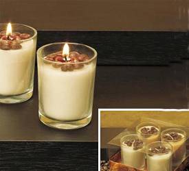 Coffee Bean 4-Pc Loose Wax Votive Gift Set - Gift Set