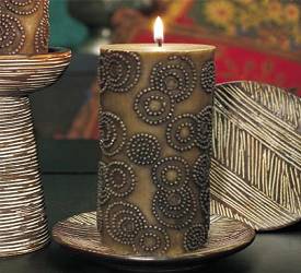 compare prices and find the best deal on candle, Brushed Candle Holder Plate 