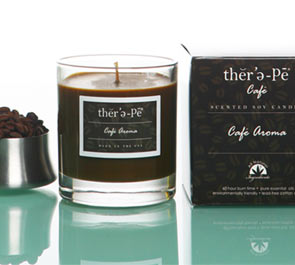 Therepe Cafe Boxed Soy Jar Candle - Cafe Mocha
