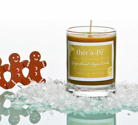 Therepe Christmas Soy Votive Candle - Gingerbread Sugar Cookie