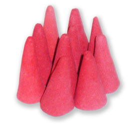 Incense Cones - Blue - Sandalwood Scented