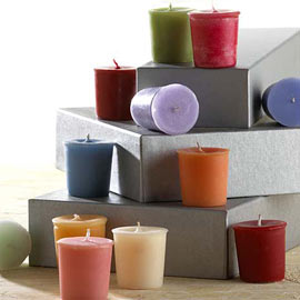 Scented Votives - Vanilla Cinnamon - Best Scented Votives - Vanilla Cinnamon