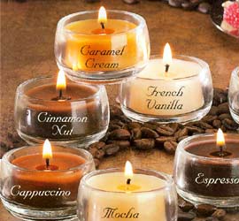 Cafe Aroma 6-Pc Tea Light Set