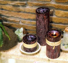 Timber Wine Candles - Unscented Timber Wine Candles