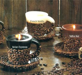 Cafe Aroma Cup and Saucer - Toffee Nut