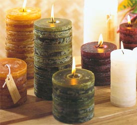 Recycled Timber Candles - Melon White Recycled Timber Candles