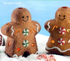 Gingerbread Tealight Holders - Tealights Included