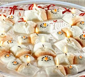 Marshmallow Snowman Floaters - 3-Pc Set