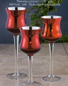 Translucent Candle Holders