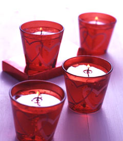 Heart 2-Pc Gel Votive Set - 2-Pc Set