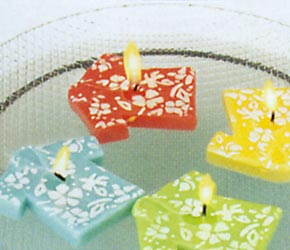 Hawaiian Shirt Floaters - Blue