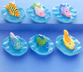 Floating Fish Candles - Assorted Styles
