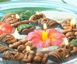 Tiki Candles 3-Pc Floater Set - 3-Pc Set