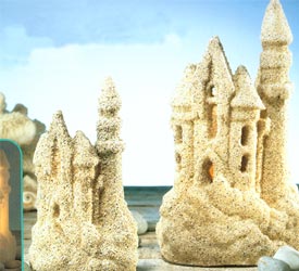 Large Sandcastle Candle - Large Castle