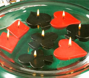 Casino 4-Pc Suited Card Floater Set - 4-Pc Set