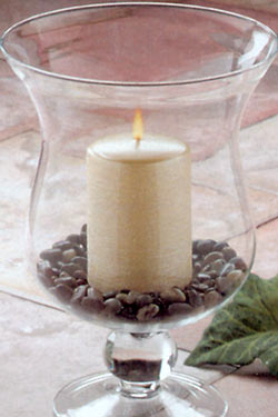 Hurricane Goblet Crystal Candleholder