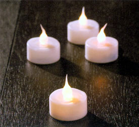 Everlast Tealights - Sold Individually battery candles,flameless candles,battery tealights,flameless tealights