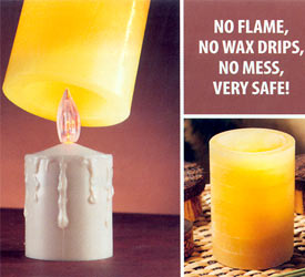 Everlast Candles - Ivory
