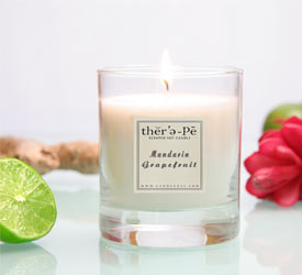 Therepe Scented Soy Jar Candles - Raspberry Patchouli