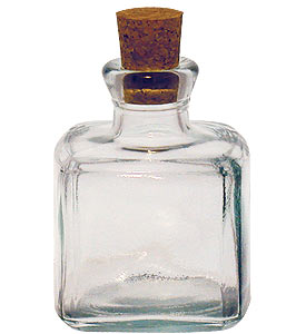 Cubic Reed Diffuser Bottle - 3.5 oz apothecary bottles,reed diffuser bottles,glass bottles