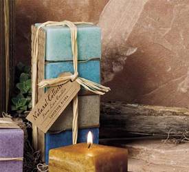 Soothing 4-Pc Square Candles