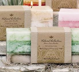 Refreshing Three Wick Brick Candle